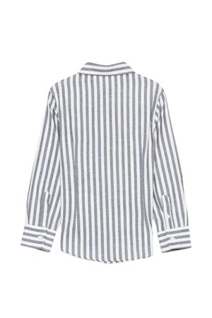 camicia a righe a maniche lunghe FAY KIDS | FY5P30Z3691101BL